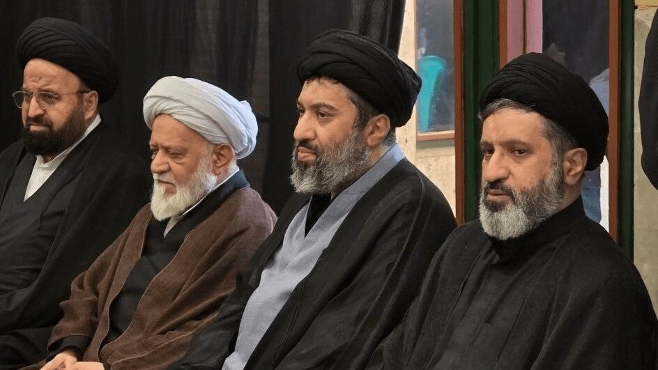 حضور فرزندان رهبر شهید در مراسم بزرگداشت شهید مصباحالهدی