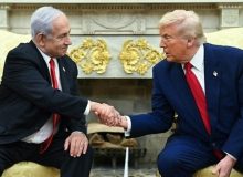 تعریف و تمجید نتانیاهوی قاتل از دیدار با ترامپ تروریست