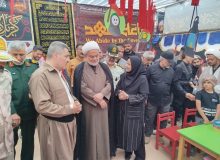بازدید نماینده ولیفقیه در استان کردستان از موکبهای مرز باشماق؛ تأکید بر تقویت خدمات فرهنگی و رفاهی به زائران اربعین