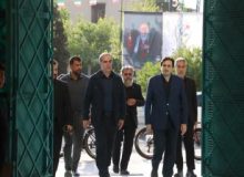 بازدید فرماندار ویژه شهرستان شهریار از محل اسکان زائران مراسم وداع و تشییع قائد شهید و عظیمالشأن انقلاب اسلامی در شهر اندیشه