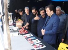 بازدید فرماندار ویژه شهرستان شهریار از موکب خدمت‌رسانی بخش جوقین