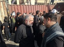 حضور استاندار تهران در آیین اقامه نماز بر پیکر مطهر رهبر شهید انقلاب