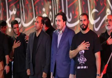 حضور فرماندار شهرستان شهریار در مراسم عزاداری هیئت جوانان مسکن ثامنالائمه(ع) شهر فردوسیه