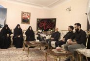 سرلشکر عبداللهی با خانواده شهید سلیمانی دیدار کرد