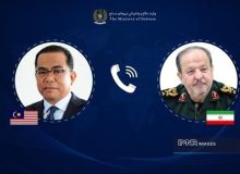 دعوت سرپرست وزارت دفاع ایران از وزیر دفاع مالزی برای سفر به تهران