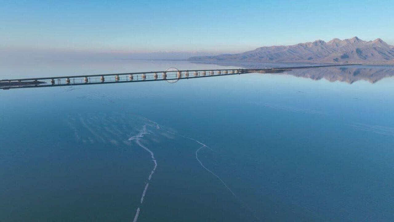 آب دریاچه ارومیه ۷.۶ برابر مدت مشابه سال گذشته شده است