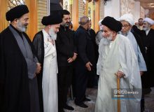 مراسم بزرگداشت چهلم تشییع و تدفین «آقای شهید ایران» در قم