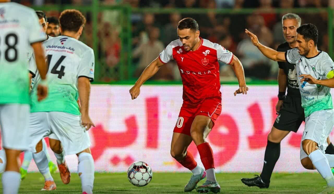 تارتار نسخه جدید پرسپولیس را امتحان کرد + عکس