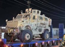 انتقال تجهیزات نظامی آمریکایی از عراق به اردن