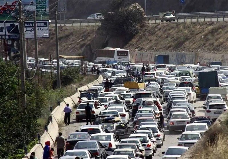 تردد در محورهای شمالی کشور نیمهسنگین است