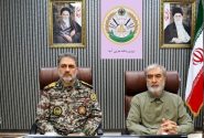 نشست فرمانده قرارگاه مشترک پدافند هوایی خاتمالانبیا(ص) با اعضای کمیسیون امنیت ملی مجلس