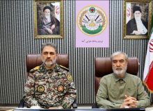 نشست فرمانده قرارگاه مشترک پدافند هوایی خاتمالانبیا(ص) با اعضای کمیسیون امنیت ملی مجلس