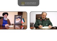 پیام مشترک سردار ابنالرضا و حجت الاسلام اقاجانپور در پی ارتحال آیتالله شبیری زنجانی