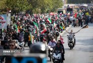 رزمایش موتور سواران جانفدای ایران