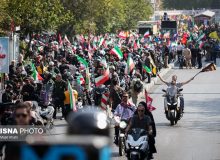 رزمایش موتور سواران جانفدای ایران