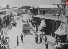 نمایی از بازار شیراز در اواخر دوره قاجار + عکس