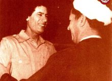 دیدار هاشمی رفسنجانی با قذافی در اوایل جوانی / عکس