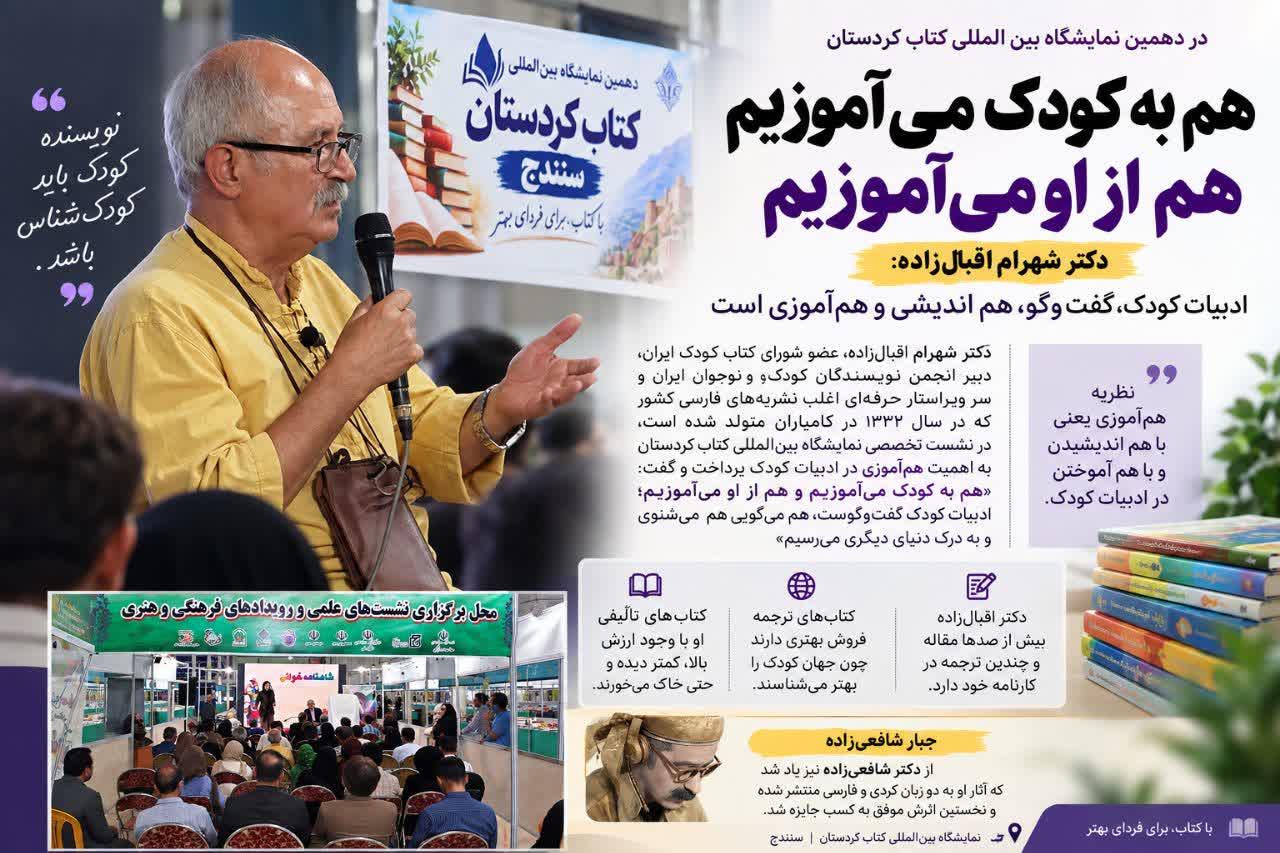 ادبیات کودک، گفتوگوی دو سویه و همآموزی است