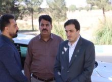 بازدید فرماندار شهرستان شهریار از محل احداث بیمارستان در باغستان