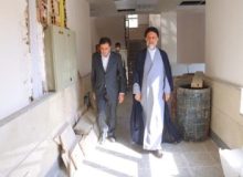 بازدید فرماندار شهرستان شهریار از پروژه حوزه علمیه خواهران نرجس خاتون