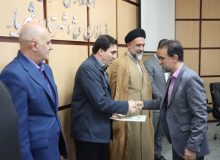 تجلیل از همکاران خانواده شهدا، جانبازان و ایثارگران فرمانداری ویژه شهرستان شهریار به مناسبت هفته دفاع مقدس توسط فرماندار شهرستان شهریار