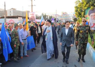 برگزاری رزمایش «جانفدایان ایران» در شهرستان شهریار با حضور جانشین فرمانده کل سپاه پاسداران ، فرماندار و جمعی از مسئولین استان و شهرستان شهریار