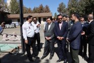 بازدید فرماندار شهرستان شهریار از پروژه در حال احداث پایگاه اورژانس کهنز