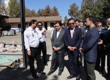 بازدید فرماندار شهرستان شهریار از پروژه در حال احداث پایگاه اورژانس کهنز