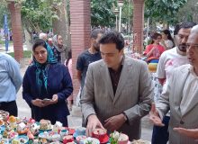 نخستین رویداد هنرهای حجمی شهریار با عنوان «خاک ایران جان» برگزار شد