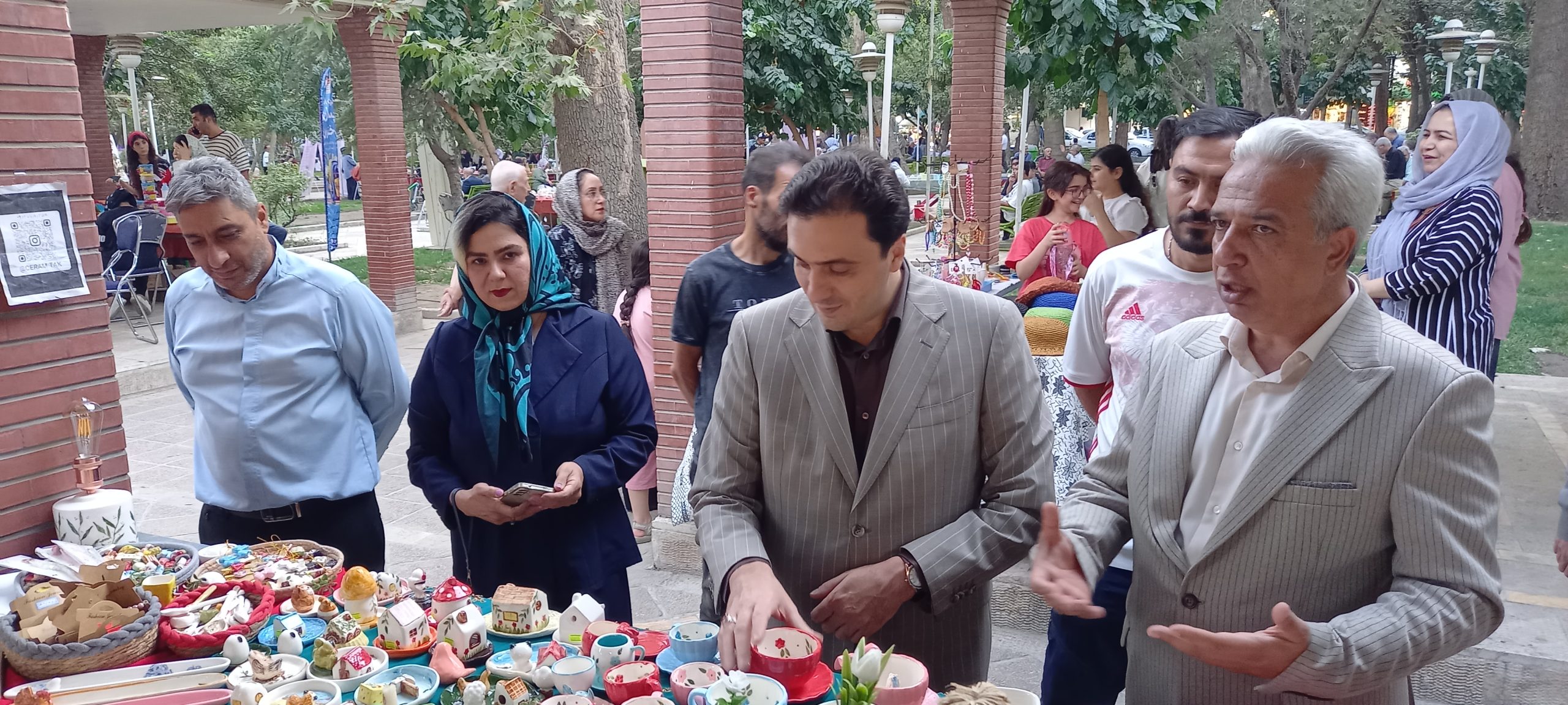نخستین رویداد هنرهای حجمی شهریار با عنوان «خاک ایران جان» برگزار شد
