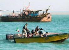 توقیف ۵ فروند شناور صیادی حامل سوخت قاچاق در مرزهای دریایی سیستان وبلوچستان