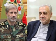 فرمانده کل ارتش انتصاب وزیر دفاع را تبریک گفت