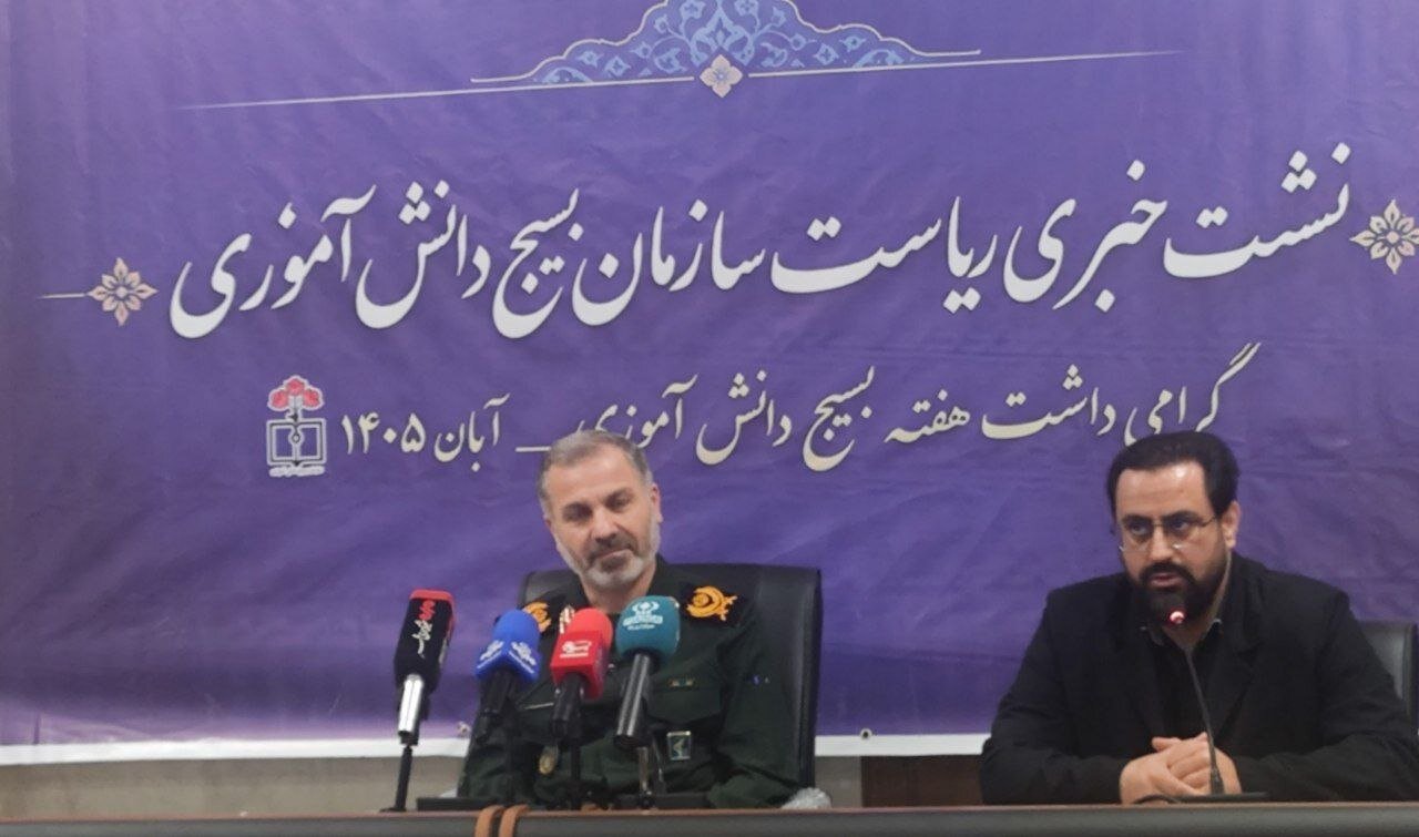 تشریح برنامههای هفته بسیج دانشآموزی توسط سردار مسلمی