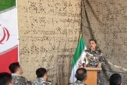 بازدید امیر الهامی از منطقه پدافند هوایی جنوبشرق و یگانهای مستقر در جزایر سهگانه