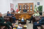 دیدار حسین حقوردی با فرمانده انتظامی غرب استان تهران و تبریک هفته نیروی انتظامی