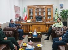 دیدار حسین حقوردی با فرمانده انتظامی غرب استان تهران و تبریک هفته نیروی انتظامی