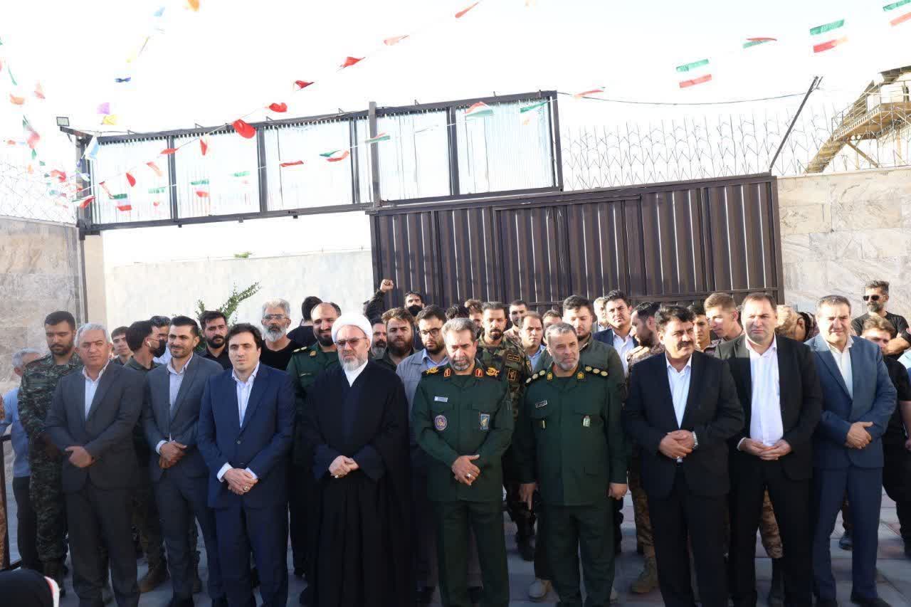 برگزاری آیین افتتاح گردانهای امنیتی و حوزه بسیج خواهران شهر باغستان با حضور فرماندار شهرستان شهریار